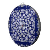 Snowflakes Lace Dartbord (Voorkant Rechts)