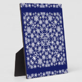 Snowflakes Lace Fotoplaat (Zijkant)