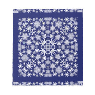 Snowflakes Lace Notitieblok