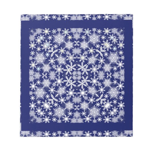 Snowflakes Lace Notitieblok (Voorkant)