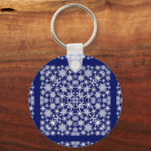 Snowflakes Lace Sleutelhanger (Voorkant)