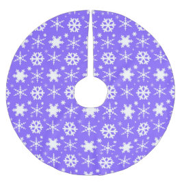 Snowflakes Lavender Kerstboom Rok