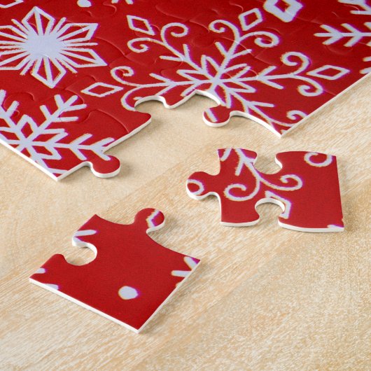 Snowflakes Legpuzzel (Zijkant)