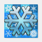 Snowflakes Magnet (Voorkant)