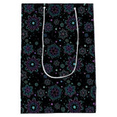 Snowflakes Medium Cadeauzakje (Achterkant)