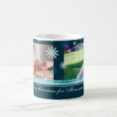 Snowflakes Merry Kerstmis Mok (Center)
