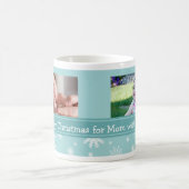 Snowflakes Merry Kerstmis Mok (Center)