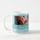 Snowflakes Merry Kerstmis Mok (Links)