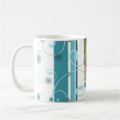 Snowflakes Merry Kerstmis Mok (Links)