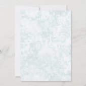 Snowflakes Merry Kerstmis One Photo Holiday Card Aankondiging (Achterkant)