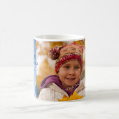 Snowflakes Merry Kerstmis Tante Foto Mok (Center)