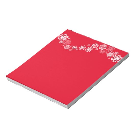 Snowflakes, met notitieblok kerst (Linkerzijde)