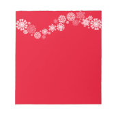 Snowflakes, met notitieblok kerst (Voorkant)