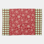 Snowflakes Microfiber Kitchen Towel Theedoek (Horizontaal)