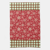 Snowflakes Microfiber Kitchen Towel Theedoek (Verticaal)