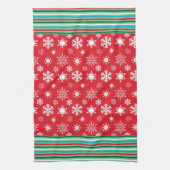 Snowflakes Microfiber Kitchen Towel Theedoek (Verticaal)