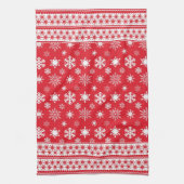 Snowflakes Microfiber Kitchen Towel Theedoek (Verticaal)