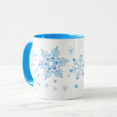Snowflakes Mok (Voorkant links)