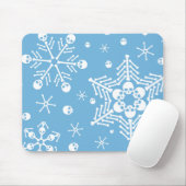 Snowflakes Muismat (Met muis)