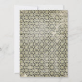 Snowflakes op Charcoal Photo Holiday Kaart (Achterkant)