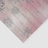 Snowflakes op kerstmis met hout tissuepapier (Detail)