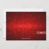 Snowflakes Ornamenten Kerstmis Feestdagenkaart (Achterkant)