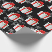 Snowflakes, papier voor het zoete kerstcadeautje (Hoek)