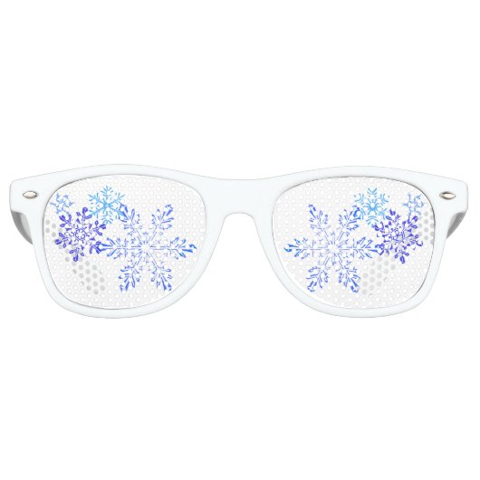 Snowflakes Partij voor Zonnebrillen (Voorkant)