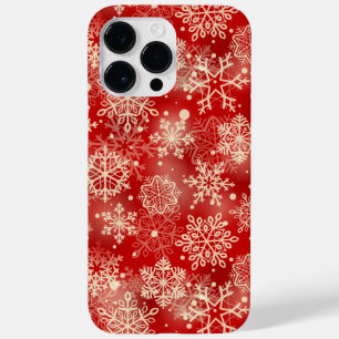 Snowflakes patroon Case-Mate iPhone 14 pro max hoesje