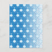 Snowflakes patroon I Briefkaart (Voorkant)