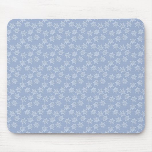 Snowflakes Patroon Muismat (Voorkant)