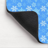 Snowflakes Patroon Muismat (Hoek)
