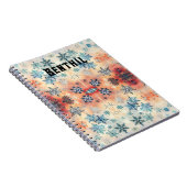  Snowflakes Patroon - Notitieboek (Rechterzijde)