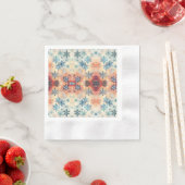 Snowflakes Patroon - Papier Napkins Servet (Insitu)
