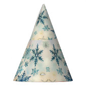  Snowflakes Patroon - Pet van de Partij Feesthoedjes (Links)