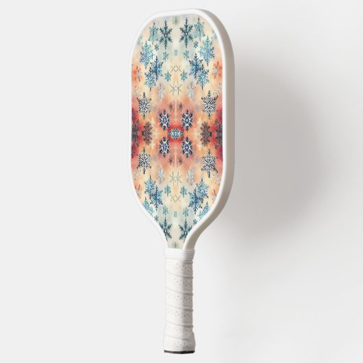 Snowflakes Patroon - Pickleball Paddle (Links)