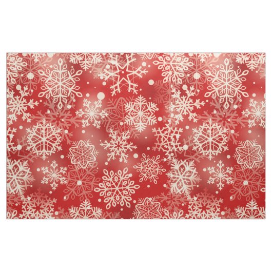 Snowflakes patroon stof (Fat Quarter)