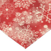 Snowflakes patroon tafelkleed (Gekanteld)