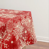 Snowflakes patroon tafelkleed (Voorbeeld)