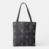 Snowflakes patroon tote bag (Achterkant)