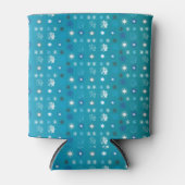 Snowflakes patroon VII Blikjeskoeler (Voorkant)