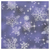Snowflakes Patroon Violet ID846 Stof (Swatch)