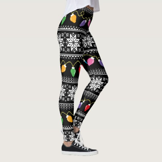 Snowflakes Pattern Leggings (Rechts)