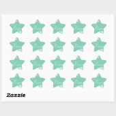 Snowflakes Peace Holiday Star-Stickers Ster Sticker (Vel)