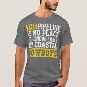 Snowflakes Pipeliner Welder Welder Pipeline Joke T-shirt