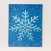 Snowflakes Puzzle Legpuzzel (Verticaal)