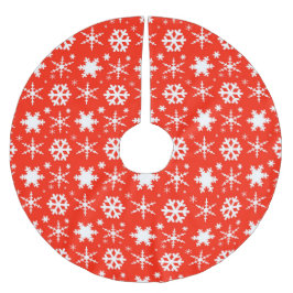 Snowflakes Red Kerstboom Rok