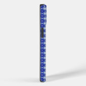 Snowflakes Royal Blue Phone Case (Achterkant / Rechts)