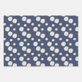 Snowflakes Roze kerstboomschilfers Sneeuwvlok Inpakpapier Vel (Voorkant 3)