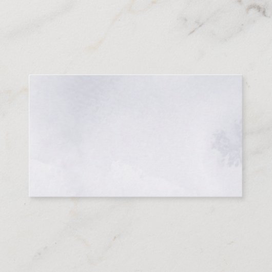 Snowflakes Silver Grey Baby shower Display Shower Informatiekaartje (Achterkant)